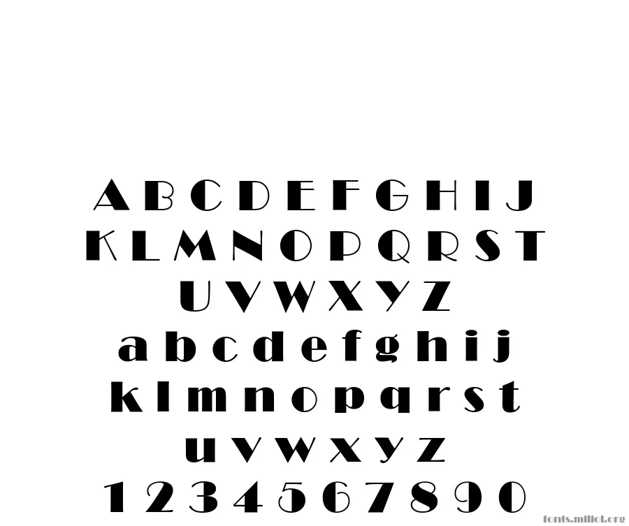 179-CAI978 字体映射图