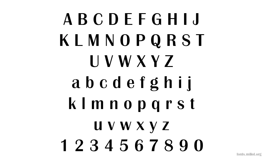 328-CAI978 字体映射图