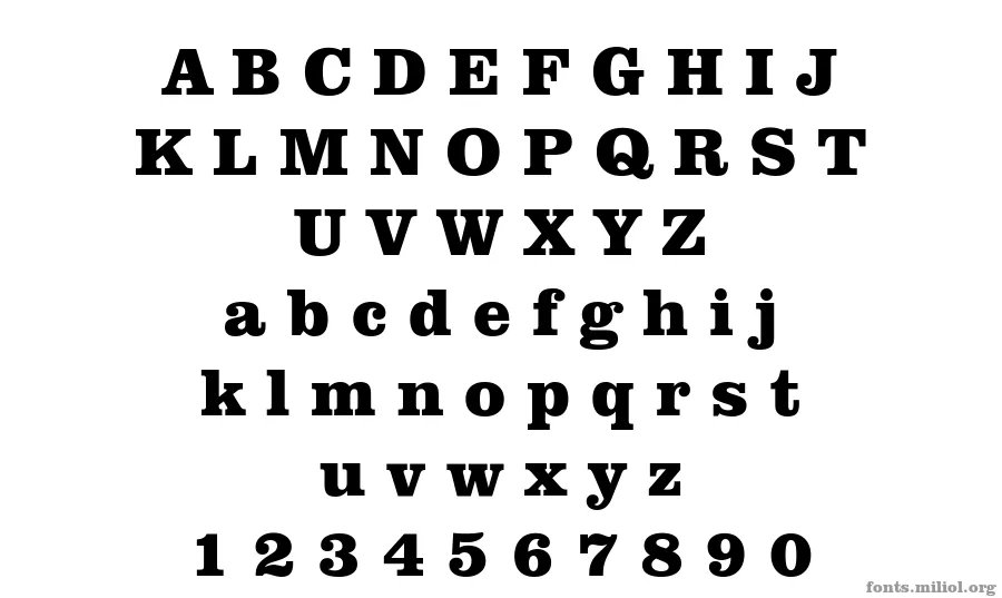 348-CAI978 字体映射图