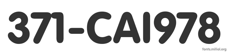 371-CAI978 字体预览图