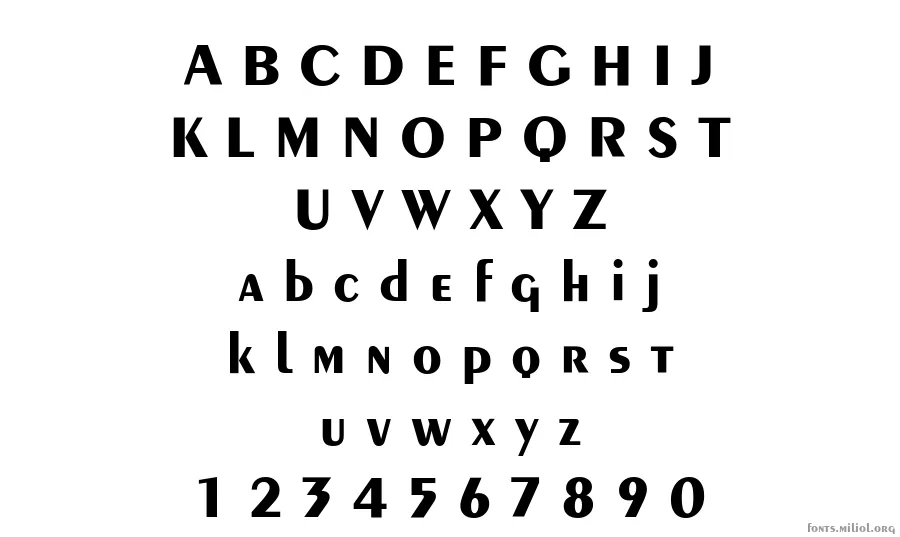 422-CAI978 字体映射图