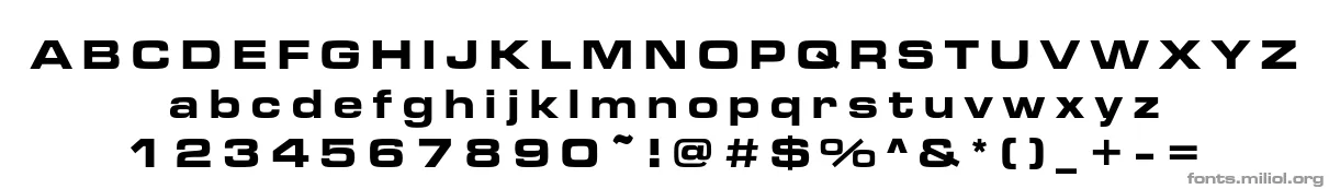 808-CAI978 字体映射图