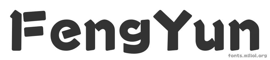 FengYun 字体预览图