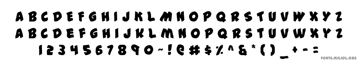 #44 Font 字体映射图