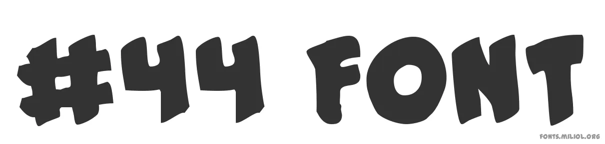 #44 Font 字体预览图