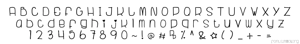 {Tubagus Rangga Efarasti} 字体映射图